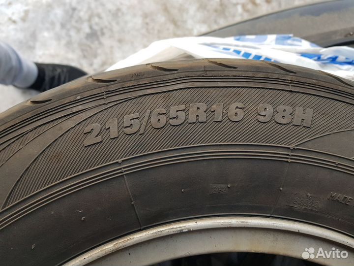 Диски BMW r16 с летней резиной