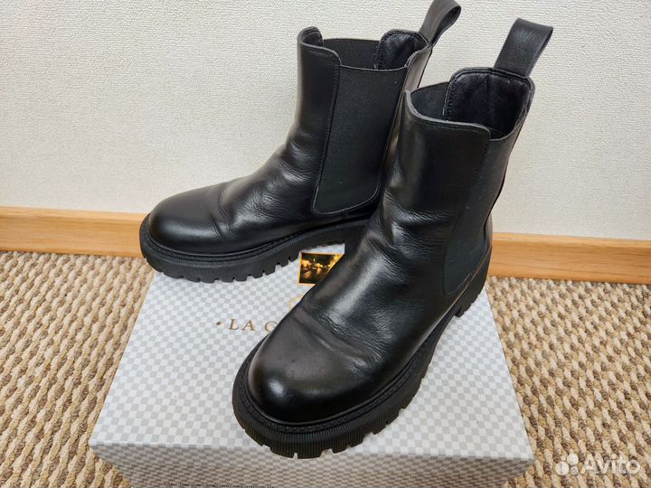 Ботинки челси женские 37, натуральная кожа
