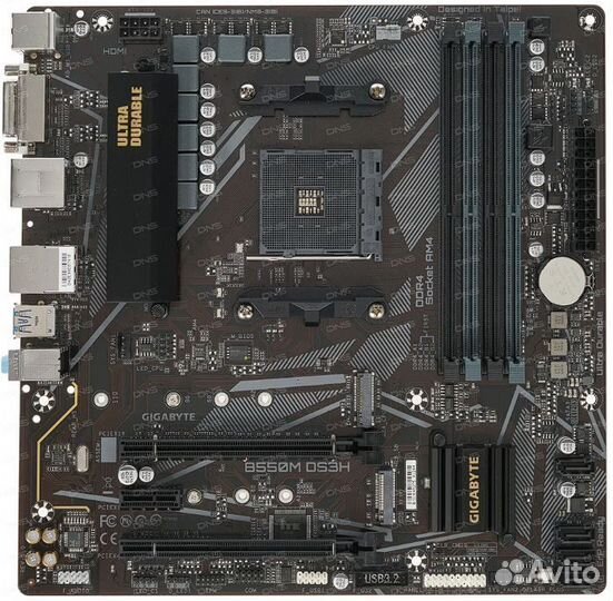 Gigabyte B550M DS3H