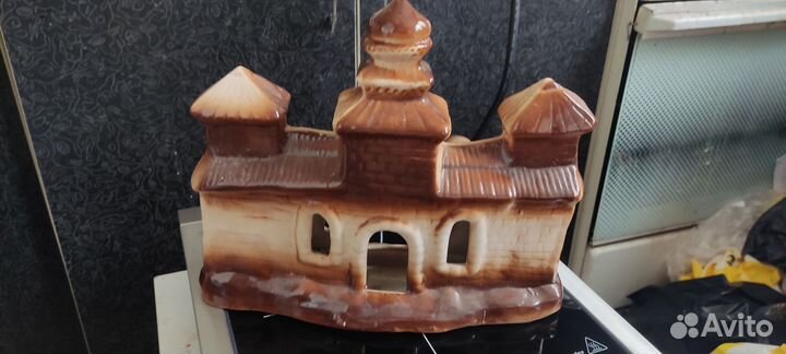 Замок и колонна для аквариума