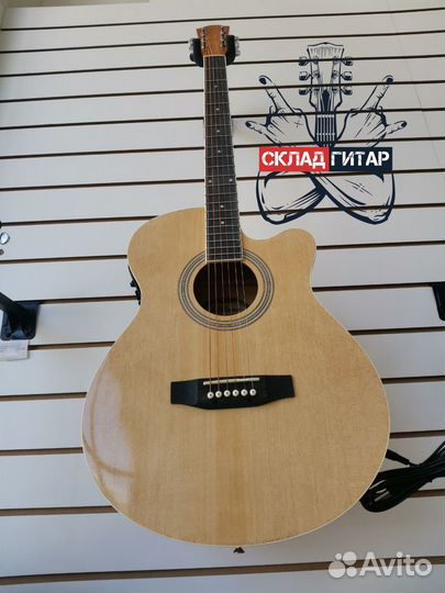 Гитара электроакустическая Elitaro E4050EQ N