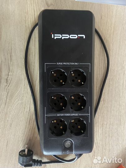 Ибп Ippon Back Verso 600