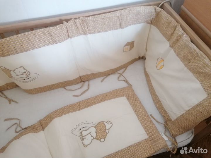 Бортики с балдахином 