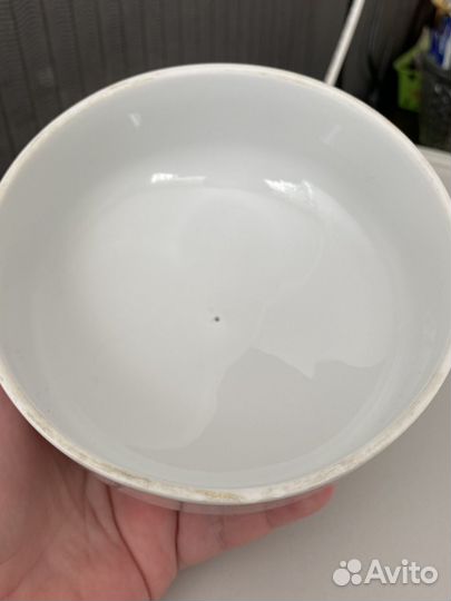 Kahla фарфор крышка от масленки для добора