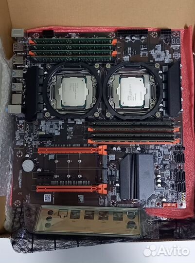 36 ядер/72 DDR4 32/64/128/256/512Gb X99 LGA2011 V3