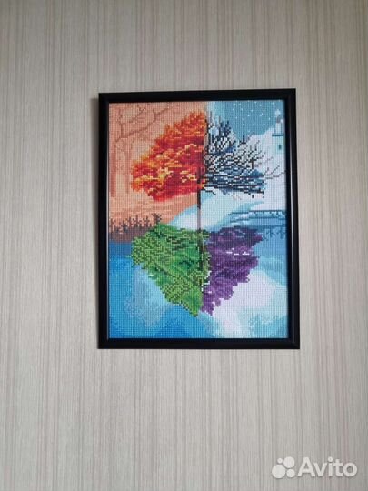 Картина алмазная мозаика готовая