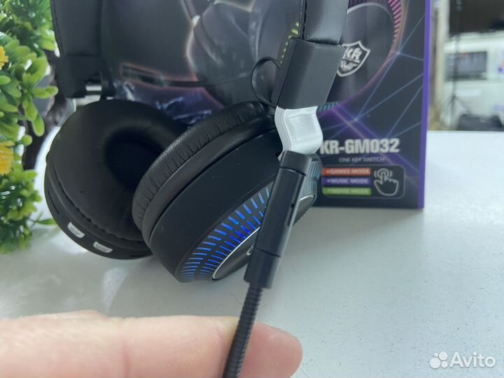 Игровые наушники с микрофоном KR-GM032