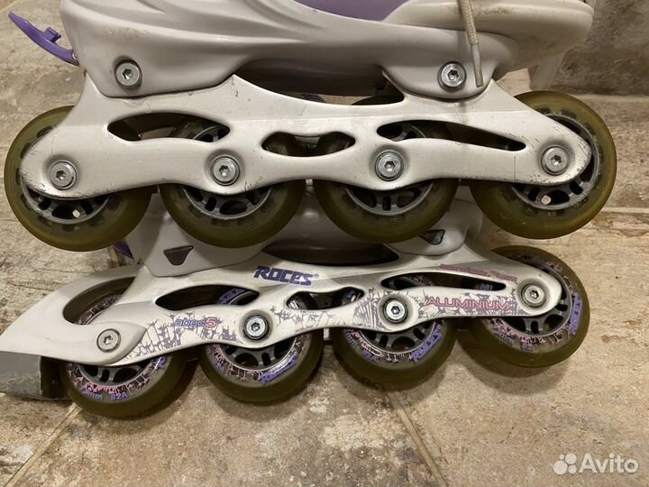 Роликовые коньки Roces Yuma / Шлем / Защита