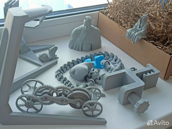 Печать пластиковых изделий на 3D принтере
