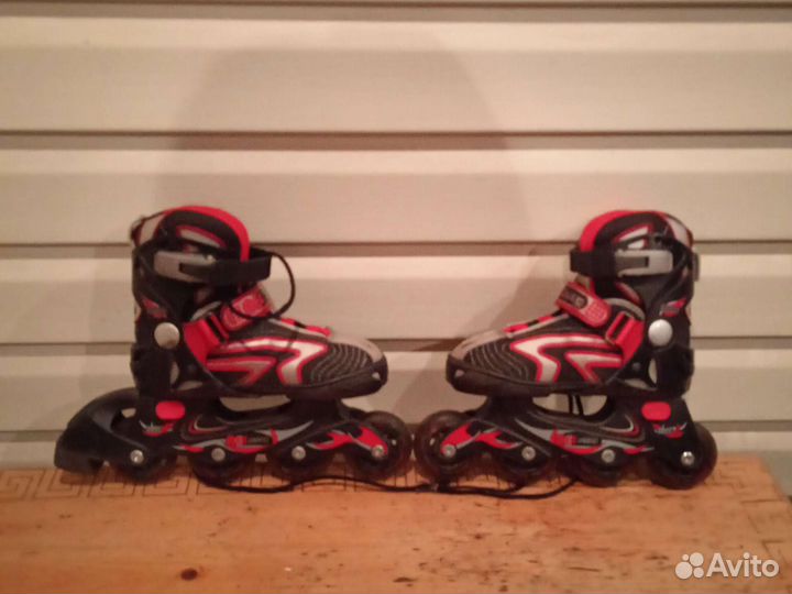 Коньки роликовые раздвижные 29-33 размер