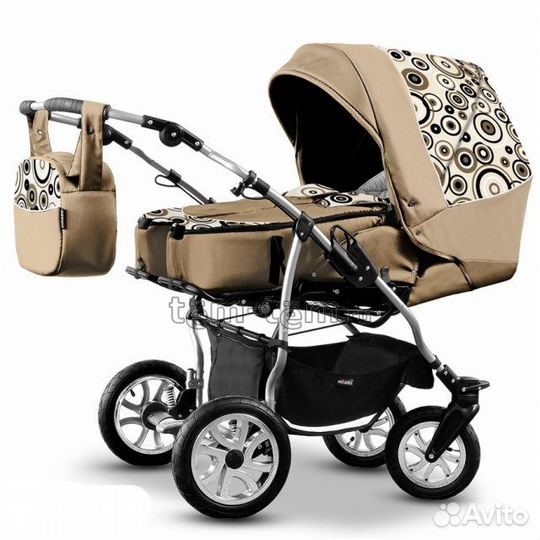 Коляска для двойни Mikado Duet