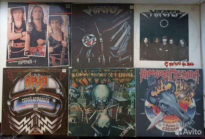 Виниловые пластинки. Рок, поп. LP. Rock