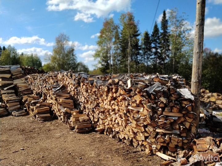 Дрова колотые