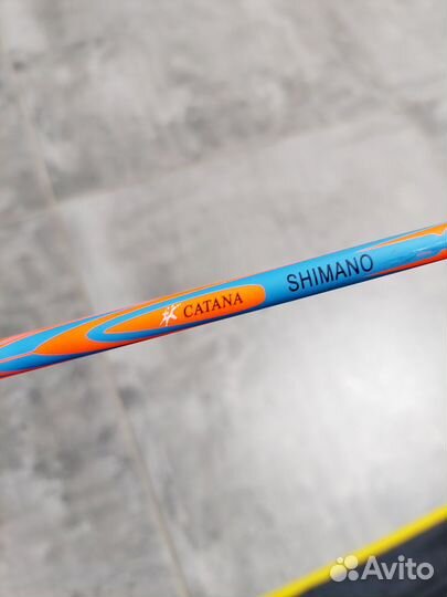 Спиннинг shimano catana в сборе с приманками