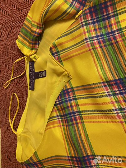 Ralph lauren юбка шёлковая 100%