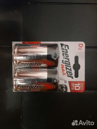 Батарейки energizer max D2