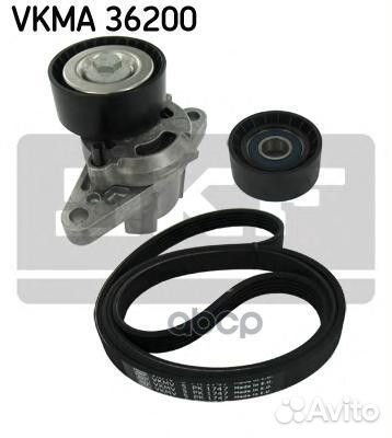 Поликлиновой ременный комплект vkma36200 vkma36