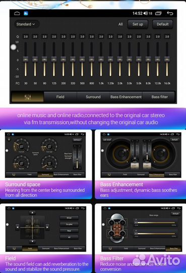 Магнитола Хендай i10 2007-2013 Андроид DSP 4g