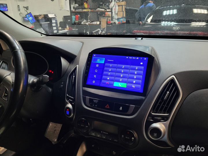 Android магнитола для Hyundai IX35, есть Teyes