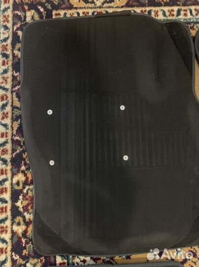 Коврики EVA 3d с бортами ford focus 2 + шильдики
