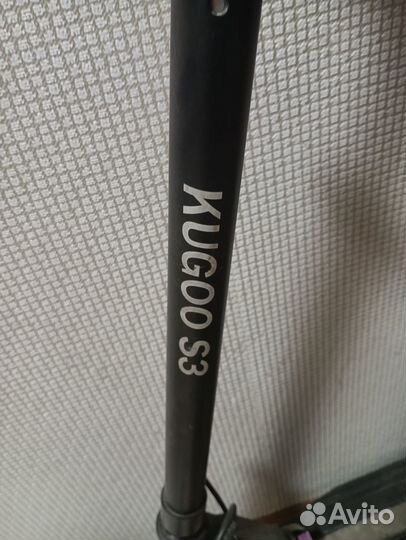 Электросамокат Kugoo s3 (куплен в РФ)