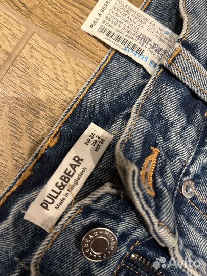 Джинсы pull and bear 34