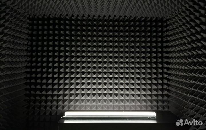 Акустический поролон пирамида и квадраты