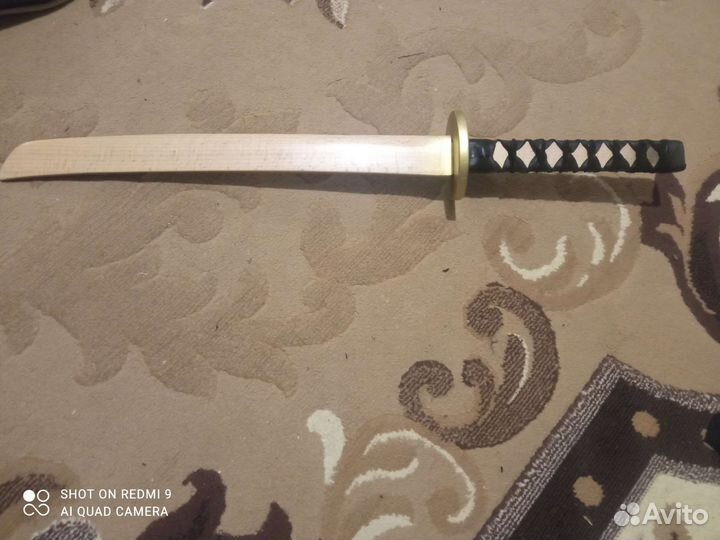Деревянная катана