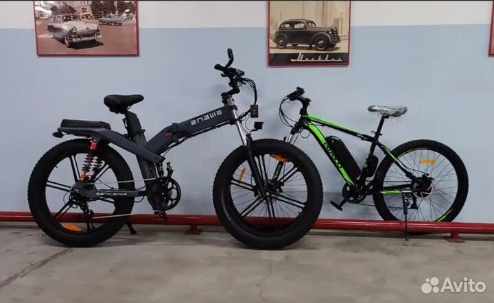 Электровелосипед мощный 1кв 48v 19Ah 26