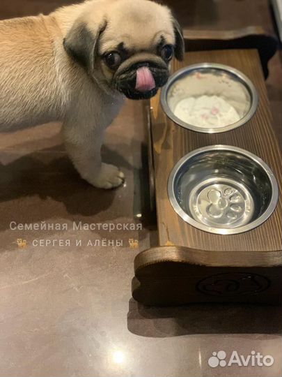 Подставка под миски для собак и кошек