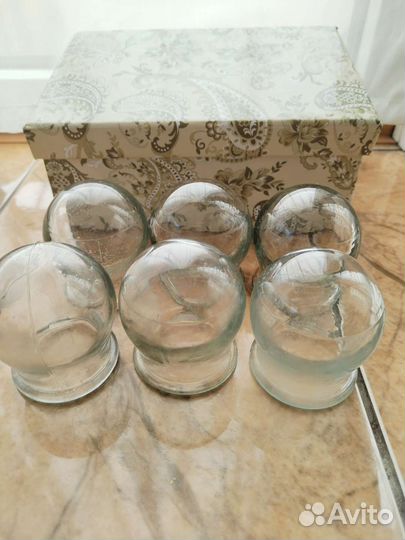 Медицинские банки стеклянные СССР