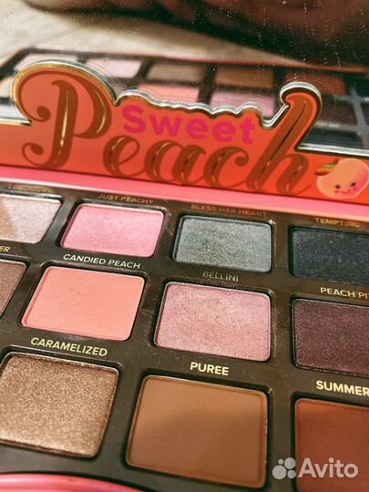 Палетка теней Too Faced Sweet Peach