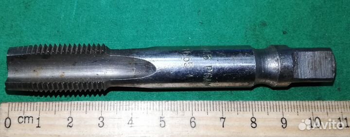 Метчик М 18х1,5 м/р сквозной