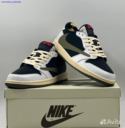 Nike Air Jordan 1 Low & Travis Scott (Арт.77547)
