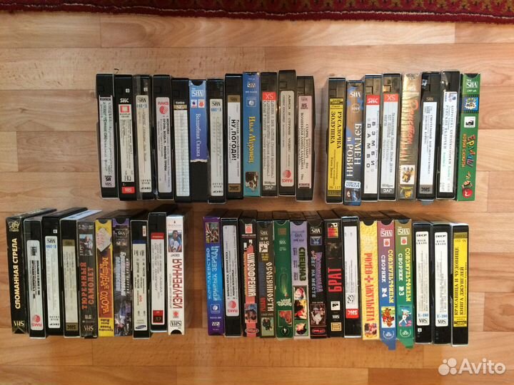 Видеокассеты для детей и взрослых