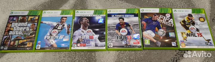 Диски на xbox 360 (наличие и цена в описании)