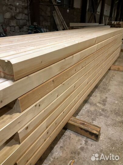 Профилированный брус 90х145х6000
