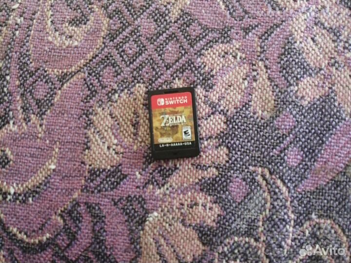 Картридж на нентендо свич зельда
