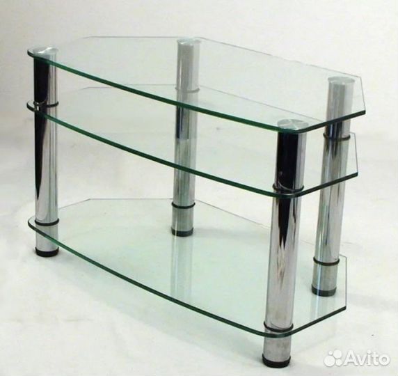 Тумба под тв стеклянная