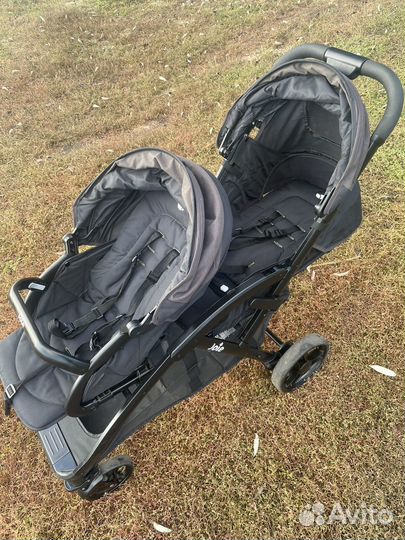 Коляска для двойни Joie Evalite Duo (Coal)