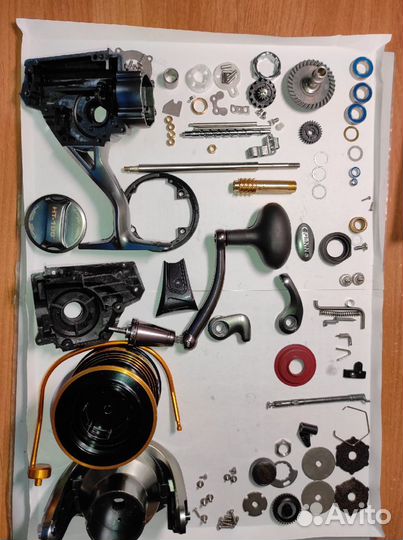 Обслуживание рыболовных катушек