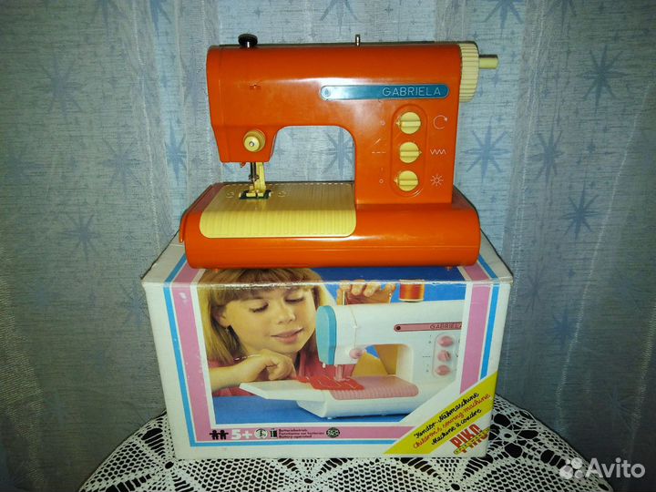 Детская швейная машинка piko Gabriela ГДР