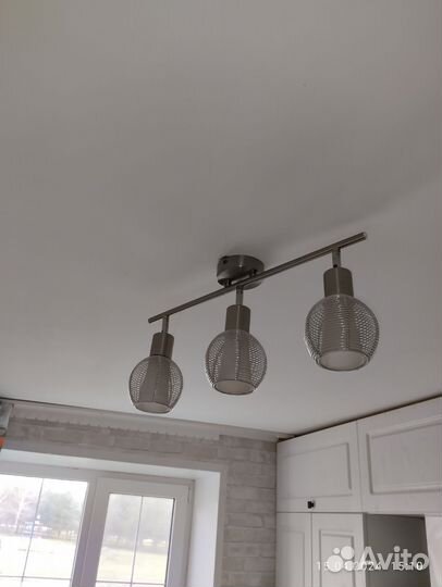 Люстра спот, хром