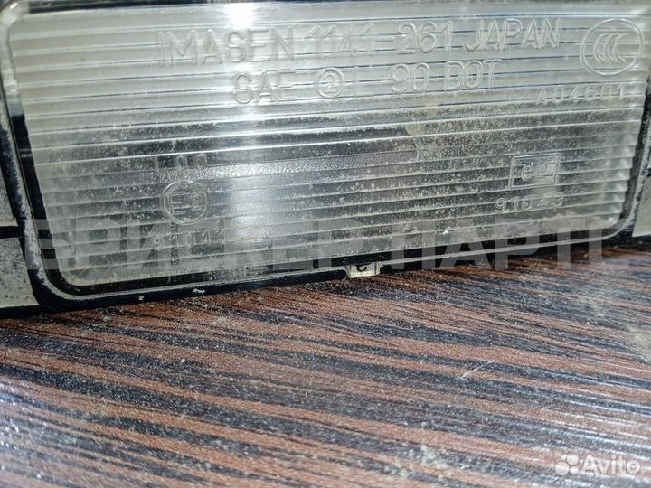 Подсветка зад номера Митсубиси Паджеро 4