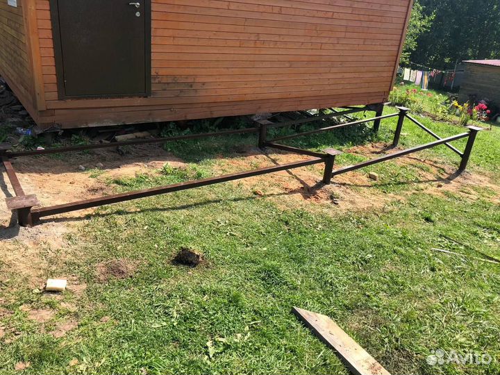 Ручной и механический монтаж сваи