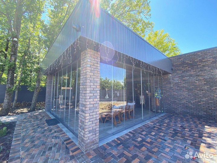 Безрамное остекление