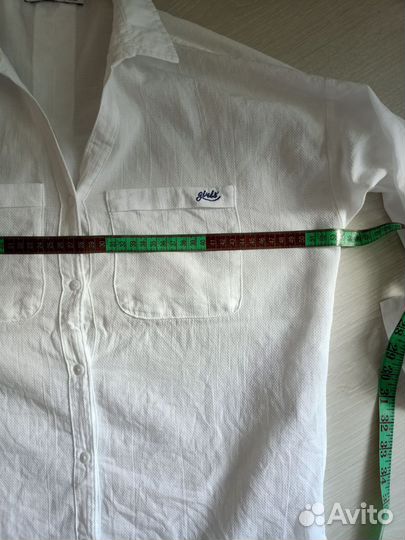Белая рубашка 46 разм