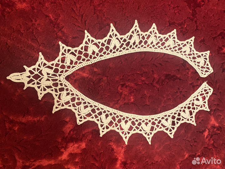 Воротничок кружевной женский 70 см