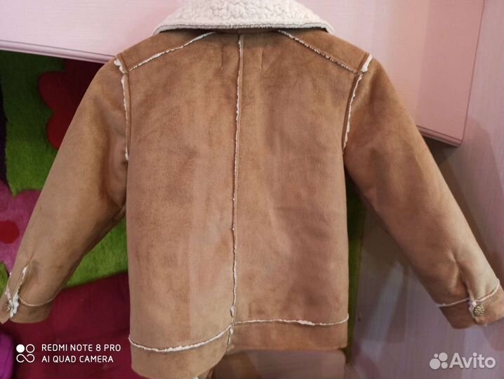 Дубленка для девочки