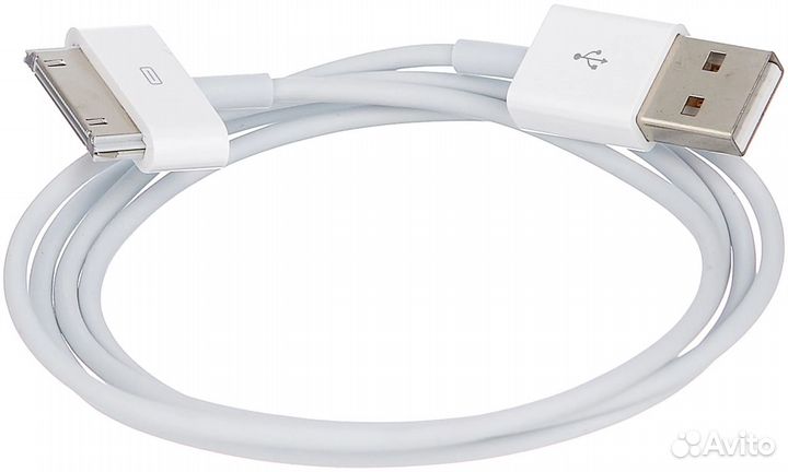 Apple Кабель USB - 30 pin, (MA591ZM/C) white (Белы